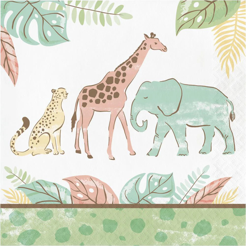 Safari Baby Birthday Party Theme