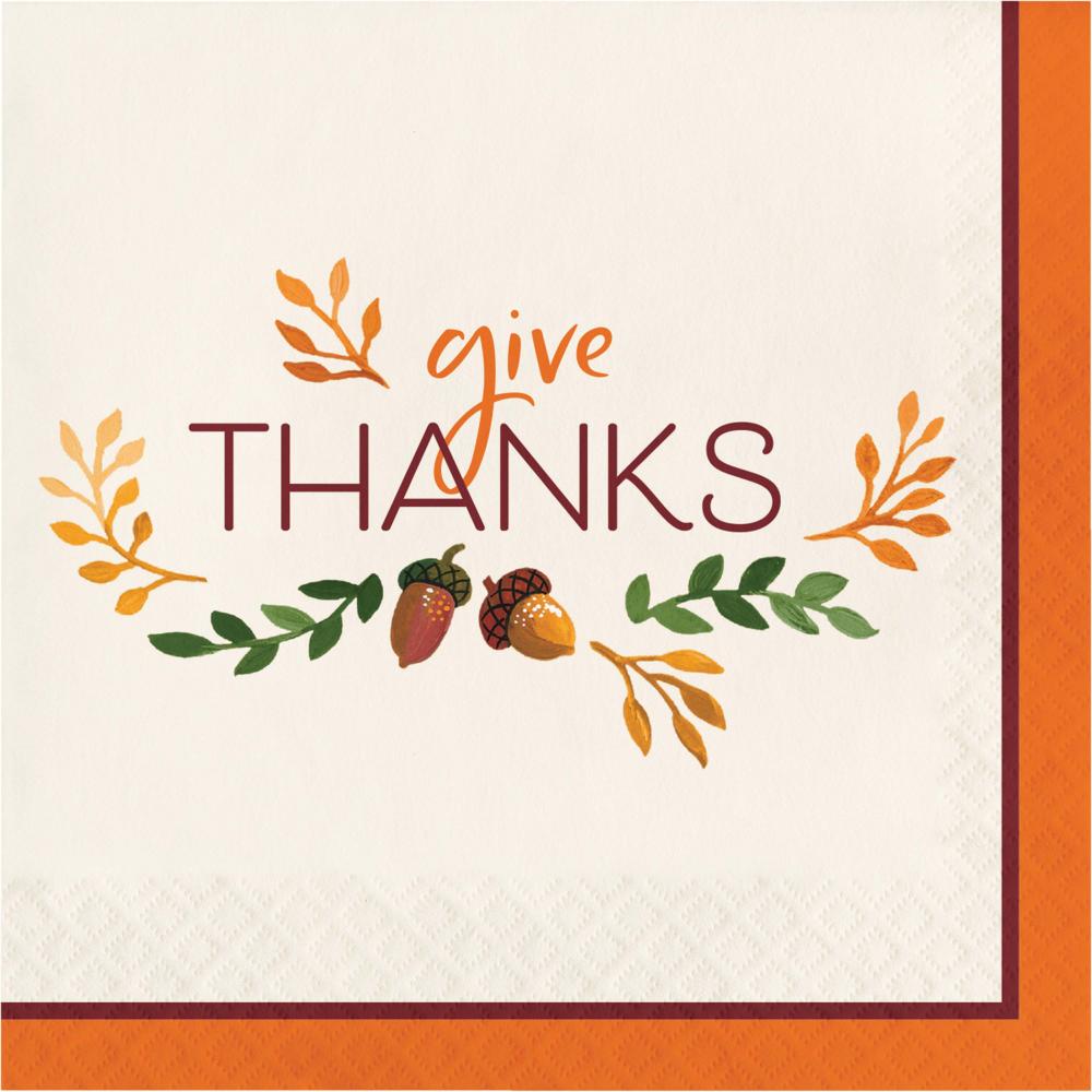 Fall Festivities Paper Luncheon Napkin (Case of 192) by Creative Converting