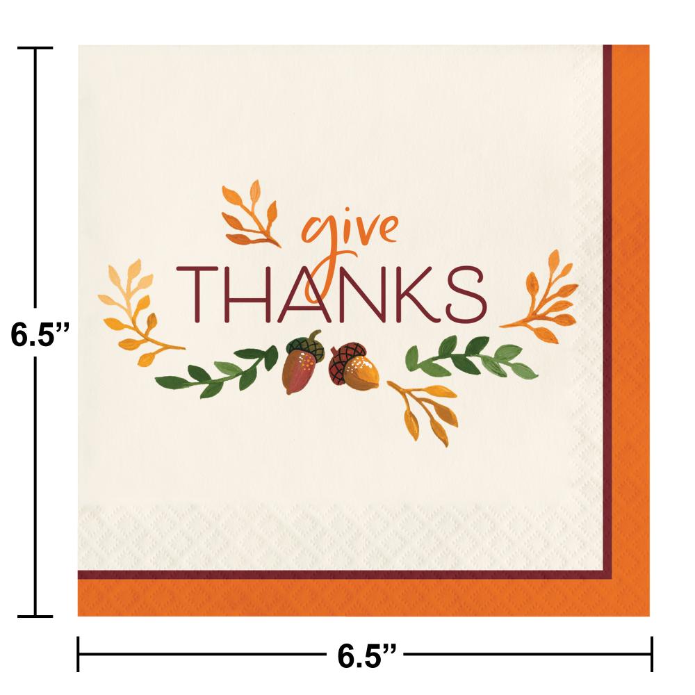 Fall Festivities Paper Luncheon Napkin (Case of 192) by Creative Converting