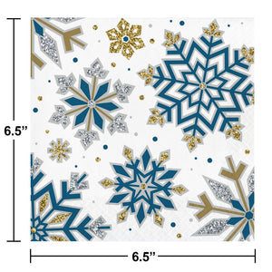 Whimsical Winter Paper Luncheon Napkin (Case of 192) by Creative Converting