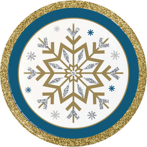 Whimsical Winter Paper Dessert Plate (Case of 96) by Creative Converting