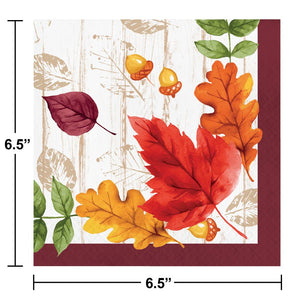 Lush Leaves Paper Luncheon Napkin (Case of 192) by Creative Converting