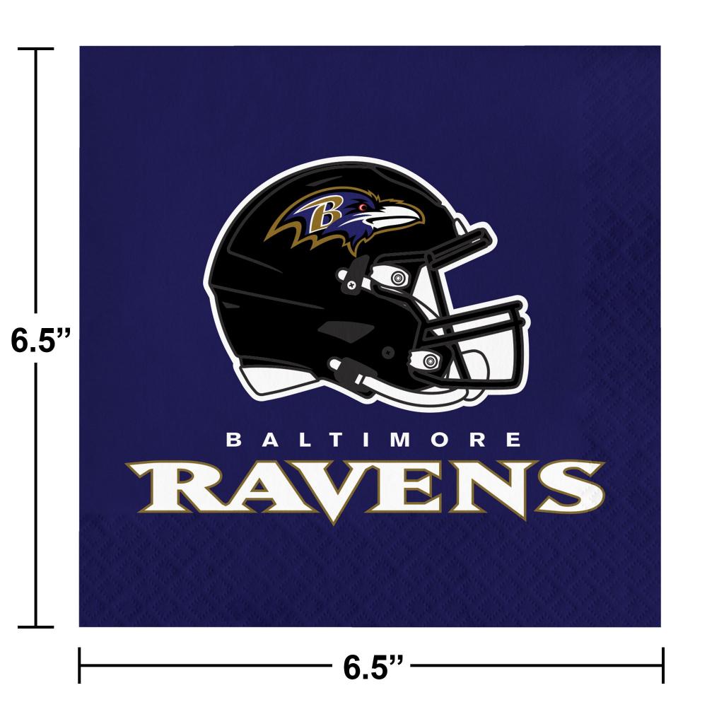 Baltimore Ravens Luncheon Napkins (192 per Case)