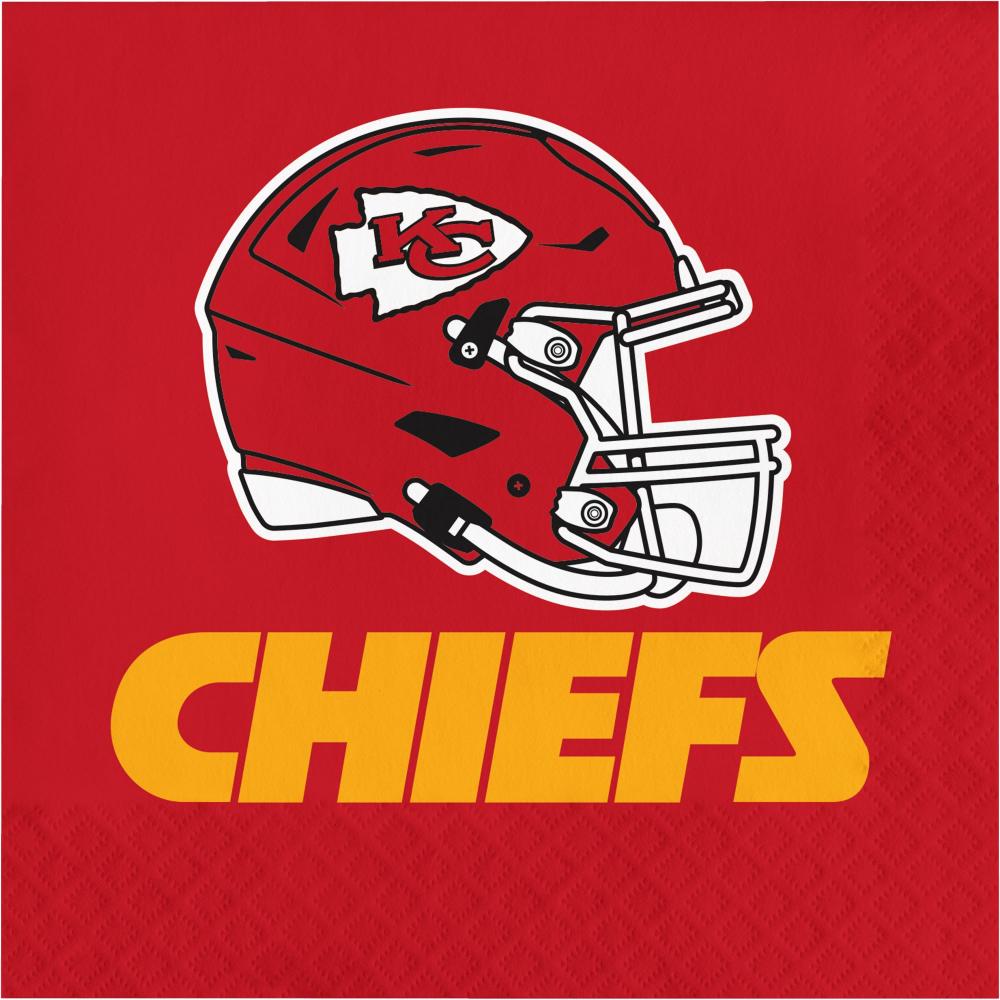 Kansas City Chiefs Luncheon Napkins (192 per Case)