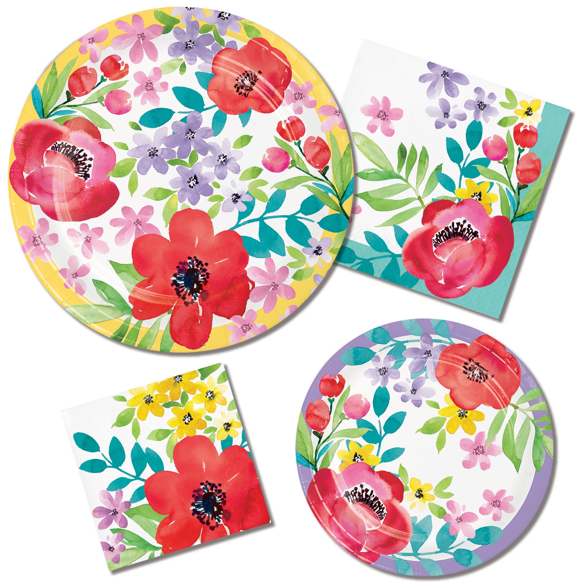 142 Pack Spring Poppies Retail Floor Display