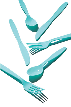 288ct Bulk Spa Blue Assorted Cutlery