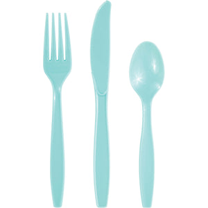 288ct Bulk Spa Blue Assorted Cutlery