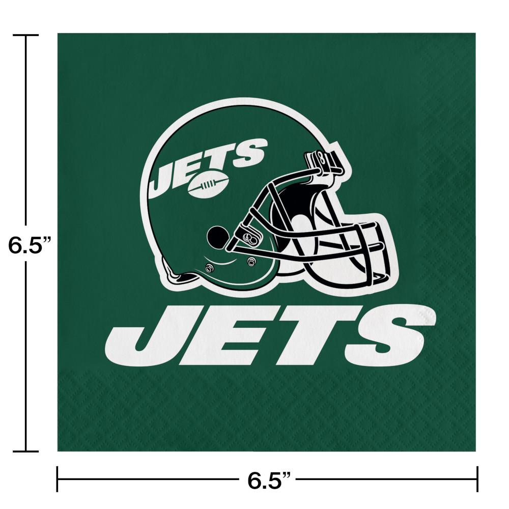 192ct Bulk New York Jets Luncheon Napkins