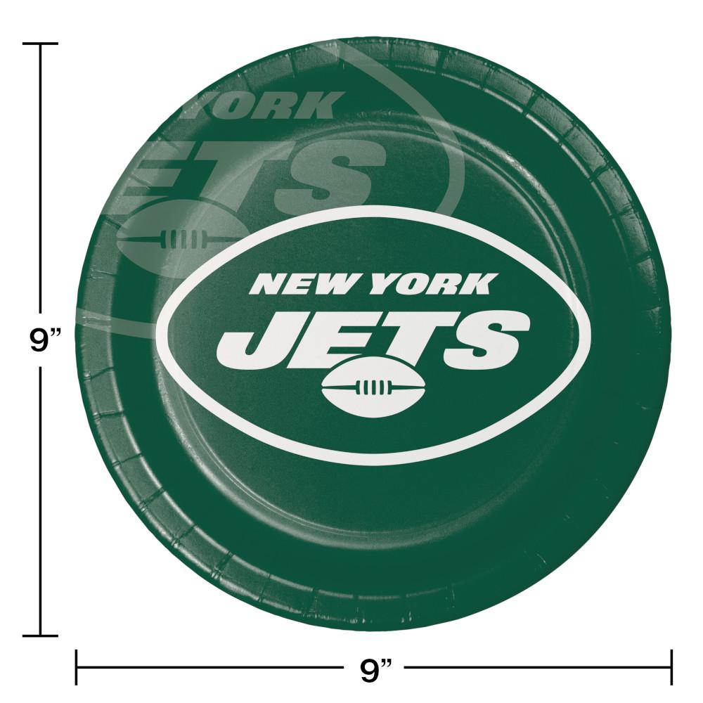 96ct Bulk New York Jets Dinner Plates