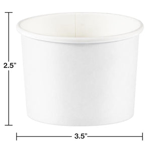 96ct Bulk White Treat Cups