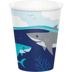 96ct Bulk Shark Party Paper Cups