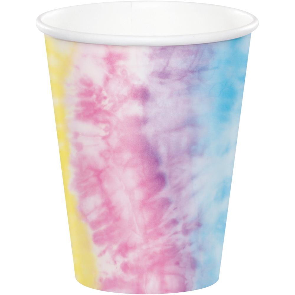 96ct Bulk Tie Dye Party Paper Cups