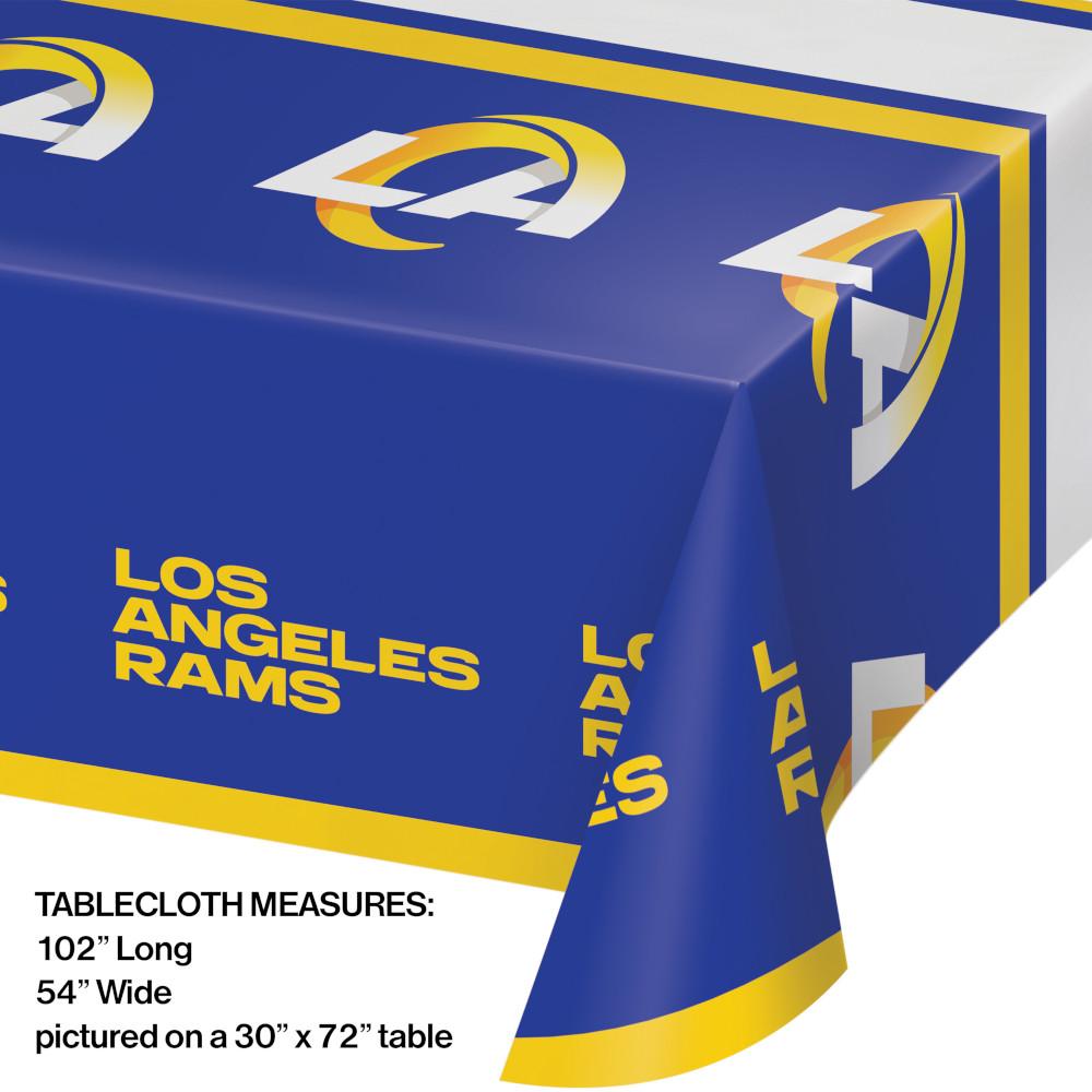 12ct Bulk Los Angeles Rams Table Covers