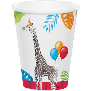 96ct Bulk Party Animals Paper Cups