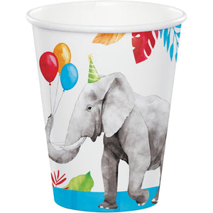 96ct Bulk Party Animals Paper Cups