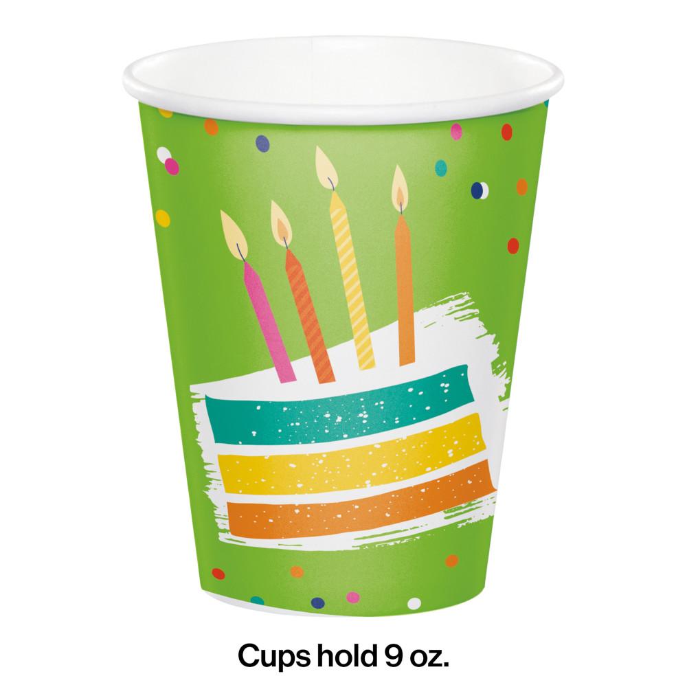 96ct Bulk Festive Cake Paper Cups