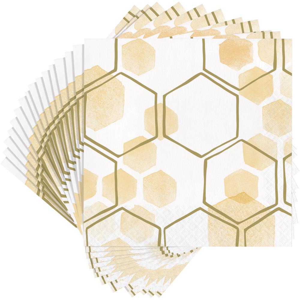 192ct Bulk Honeycomb Luncheon Napkins