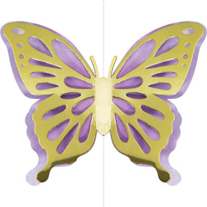 36ct Bulk Golden Butterfly Hanging Cutouts