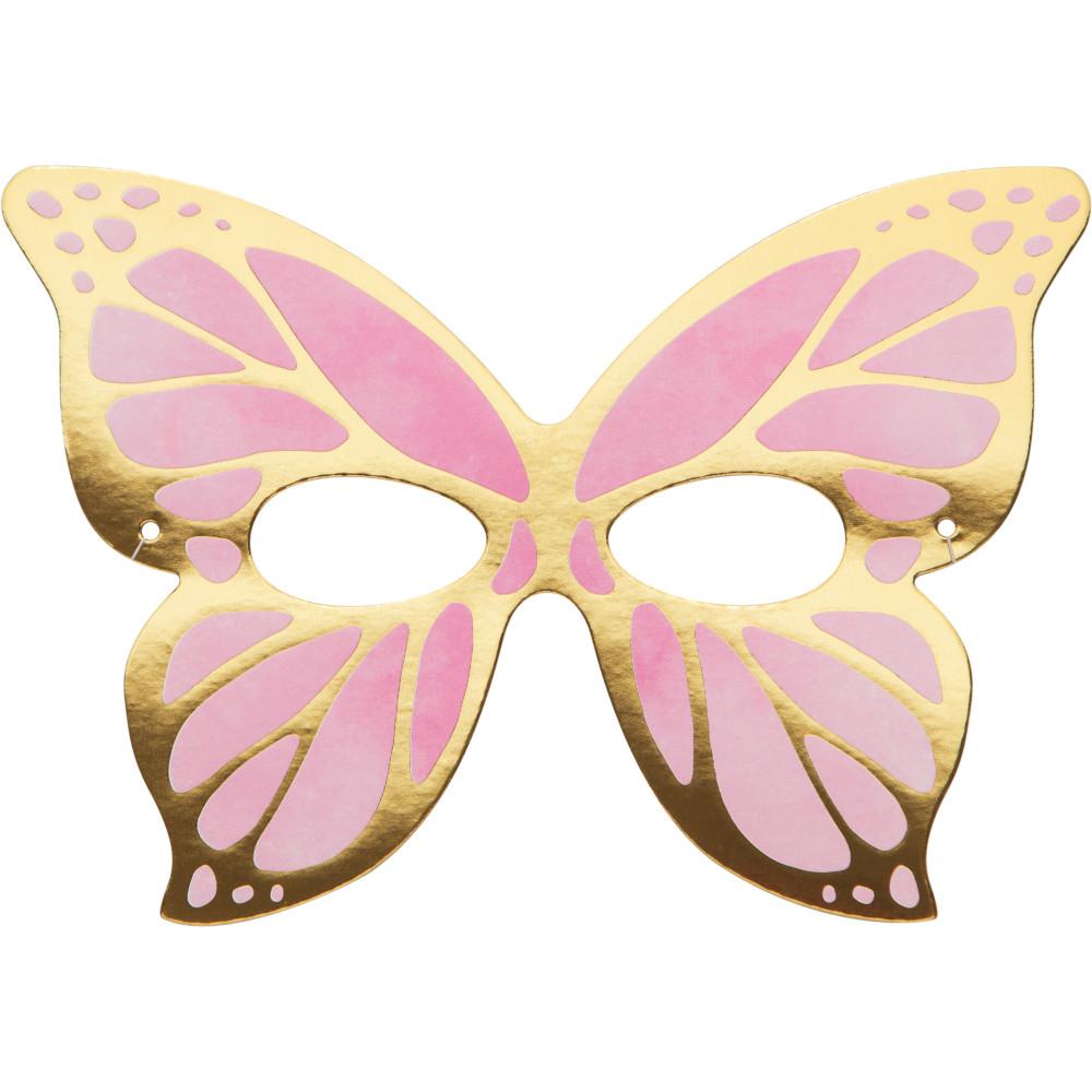butterfly masquerade mask clipart