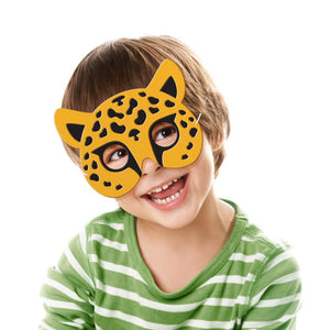 24ct Bulk Jungle Animals Foam Masks