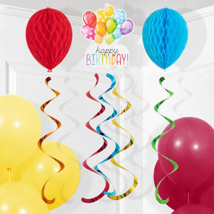 18ct Bulk Balloon Bash Dizzy Danglers