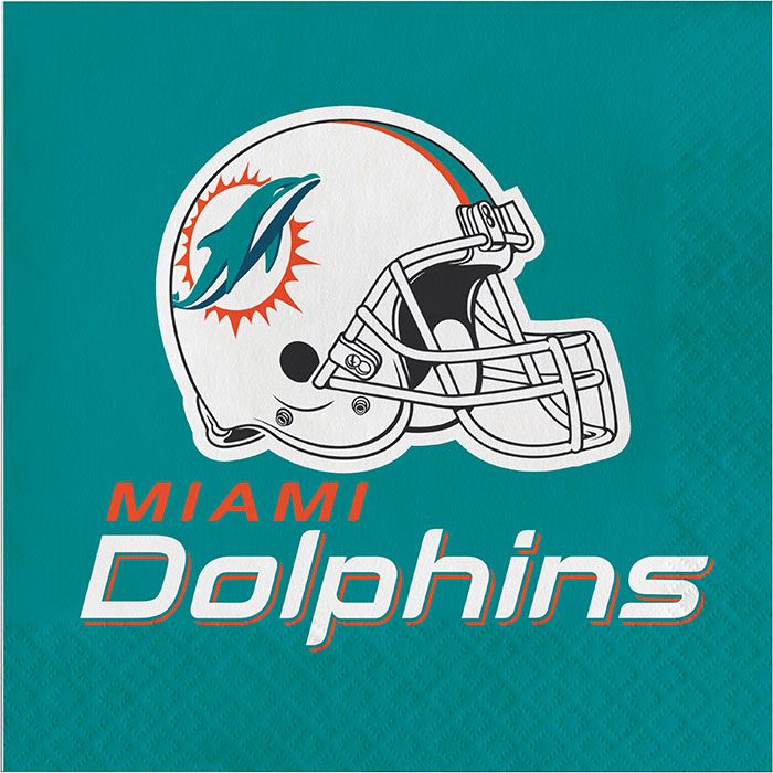 Miami Dolphins Lunch Napkins (16)