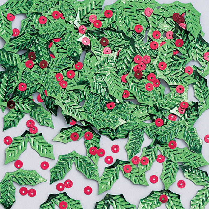 12ct Bulk Holly & Berries Confetti
