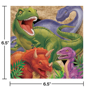 192ct Bulk Dino Blast Luncheon Napkins