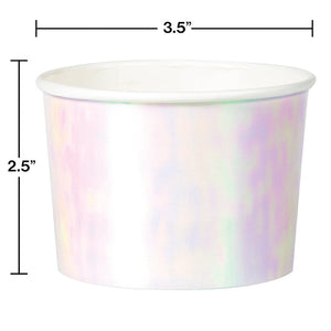 72ct Bulk Iridescent Party Treat Cups