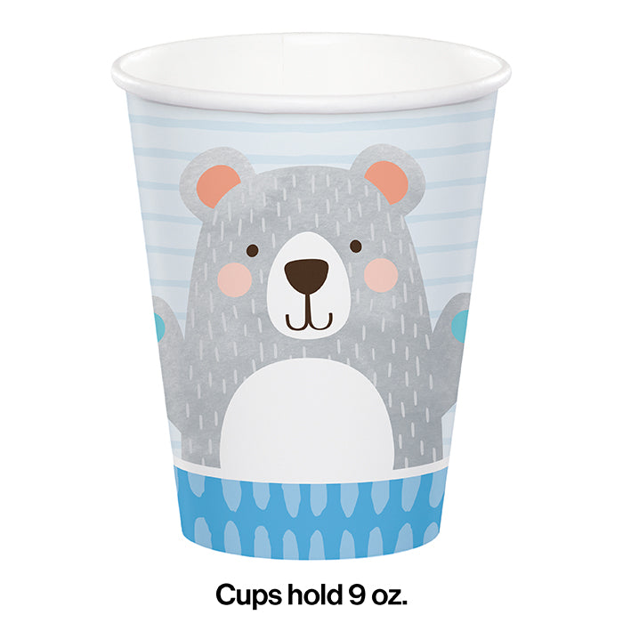 96ct Bulk Bear Party 9 oz Cups