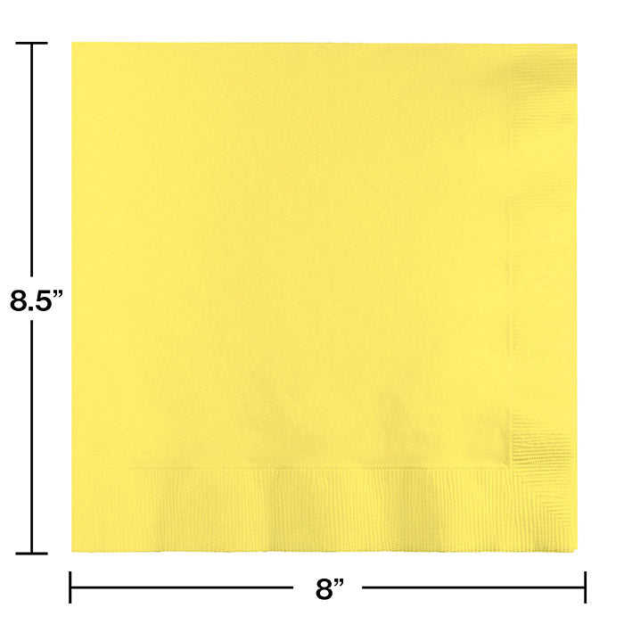 Bulk 250ct Mimosa Yellow Dinner Napkins 