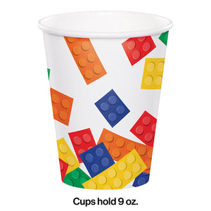 96ct Bulk Block Party 9 oz Cups