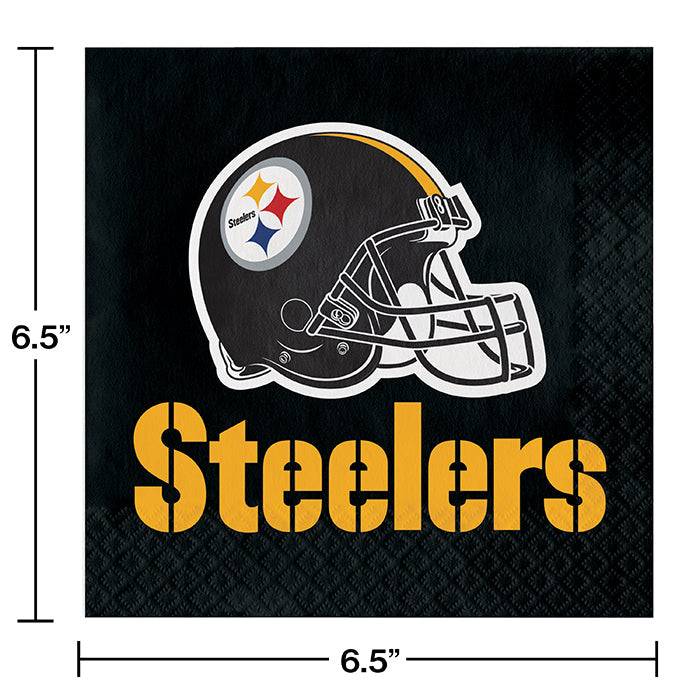 192ct Bulk Pittsburgh Steelers Luncheon Napkins