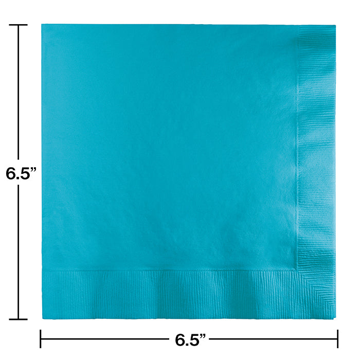 Bulk 600ct Bermuda Blue 2 Ply Luncheon Napkins 