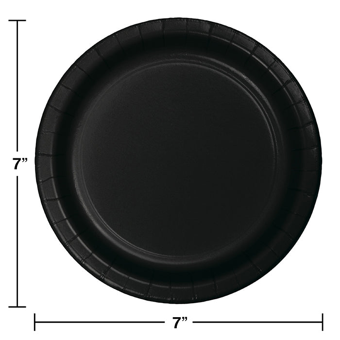 Bulk 900ct Black Velvet Dessert Plates 