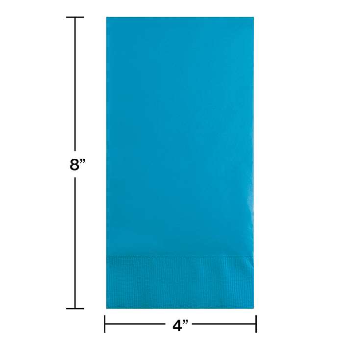 Bulk 192ct Turquoise 3 Ply Guest Towels 