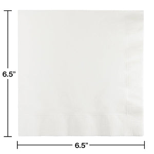 900ct Bulk White 2 Ply Luncheon Napkins