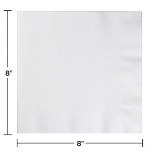 288ct Bulk White Better than Linen Dinner Napkins