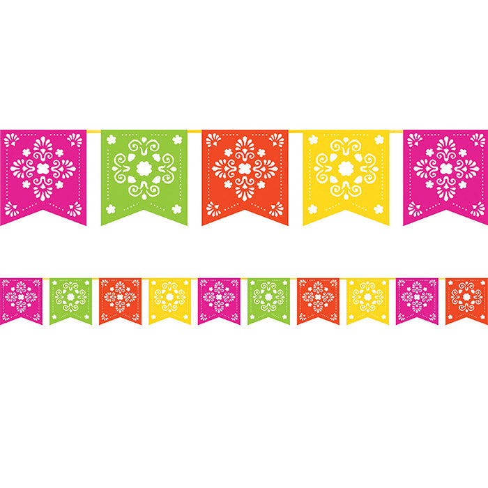 6ct Bulk Serape Papel Picado Banners