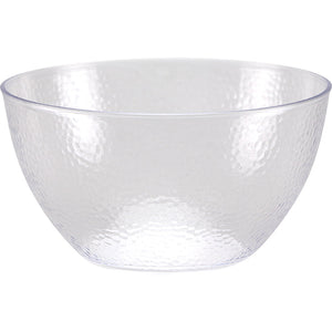 12ct Bulk Clear Pebble 60 oz Plastic Bowls