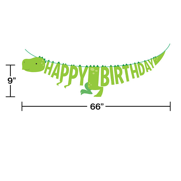 12ct Bulk Boy Dinosaur Banners