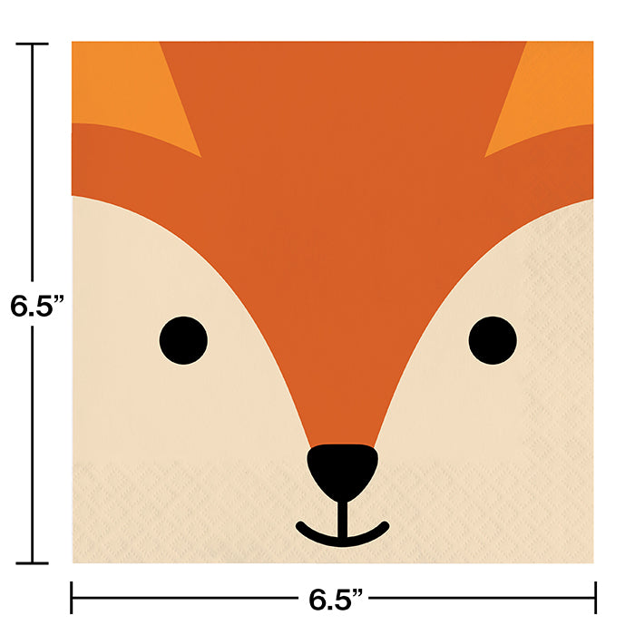 192ct Bulk Fox Luncheon Napkins