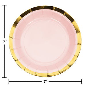 96ct Bulk Pastel Celebrations Assorted Dessert Plates