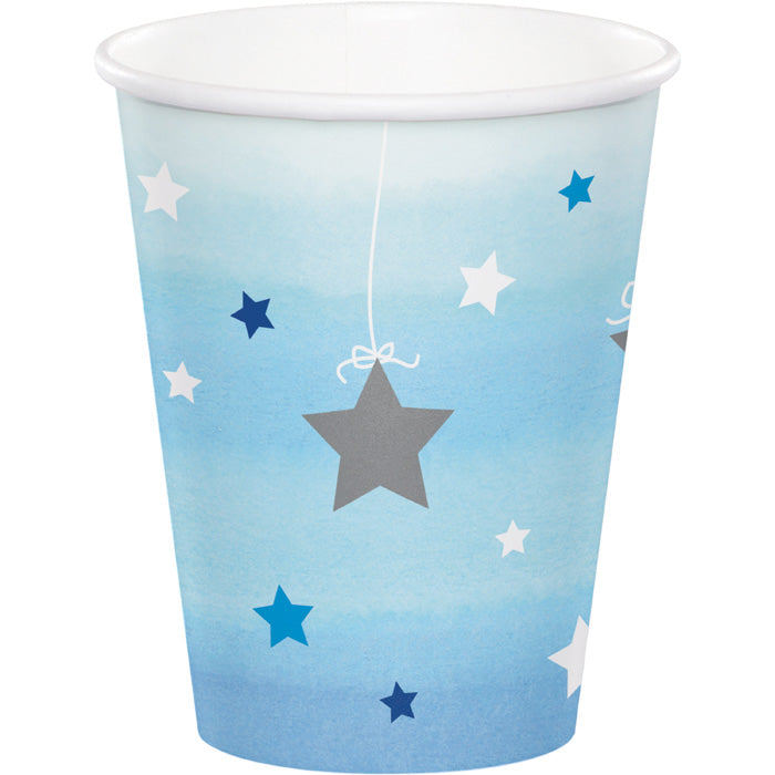 96ct Bulk One Little Star Boy 9 oz Cups