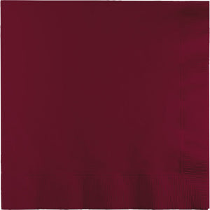 Bulk 600ct Burgundy 2 Ply Luncheon Napkins 