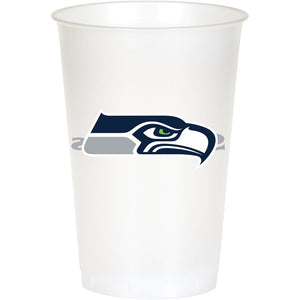 96ct Bulk Seattle Seahawks 20 oz Plastic Cups