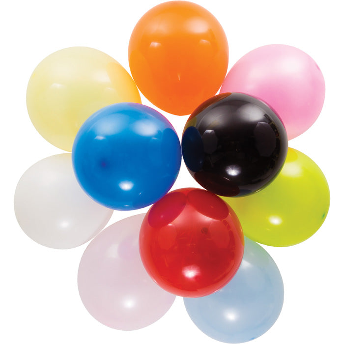 180ct Bulk Assorted Latex Balloons