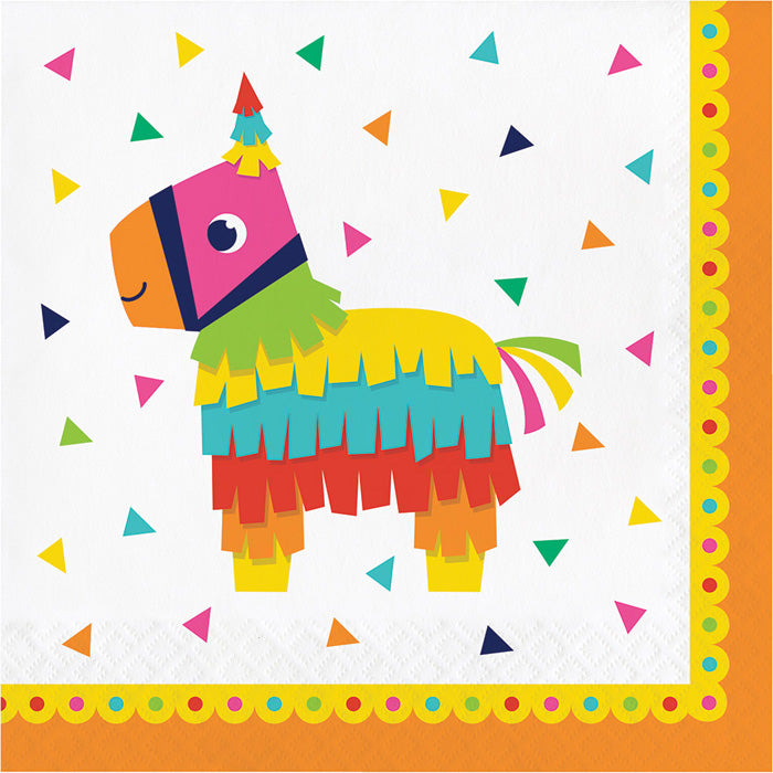 192ct Bulk Fiesta Fun Luncheon Napkins