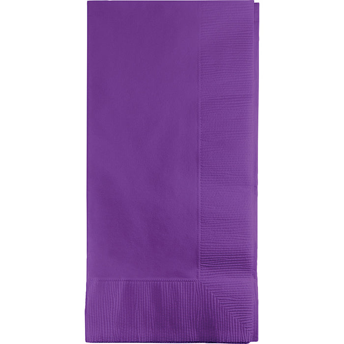 Bulk 600ct Amethyst Purple Dinner Napkins 2 Ply 