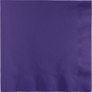 Bulk 250ct Purple Dinner Napkins 3 Ply 